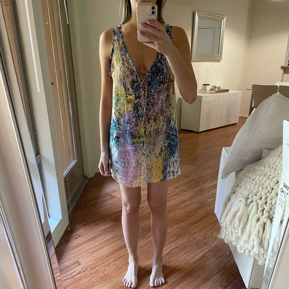 Millau Lavendar Silk Tank Top XS